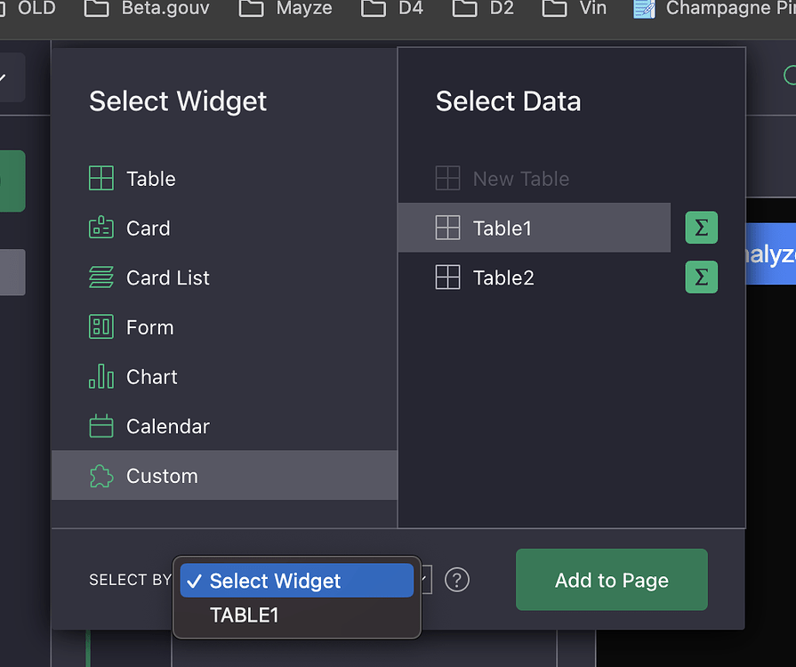 [Custom Widget] - onRecord not being triggered on subsequent selection ...