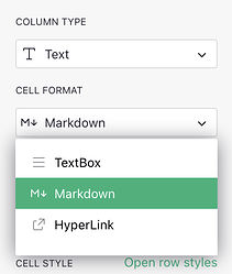 markdown-setting