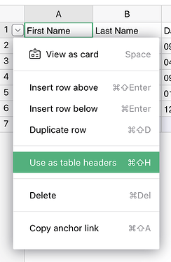 table-headers-shortcut
